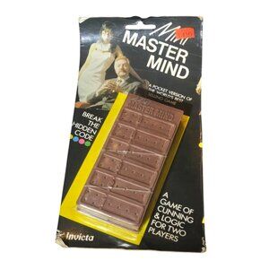 Mini Mastermind Pocket Codebreaking Game By Invicta 1972 Vintage New Sealed